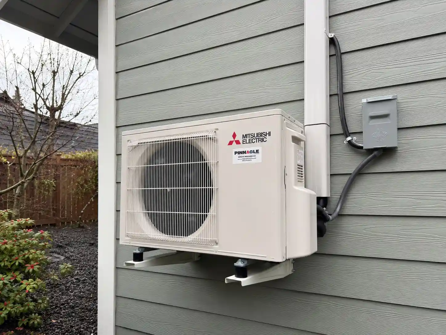 Ductless mini-split installation in Puyallup, WA by Pinnacle Air Control